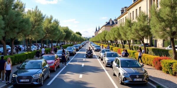 Nouveau parking dédié au covoiturage sur l’avenue Arc de Meyran à Aix-en-Provence