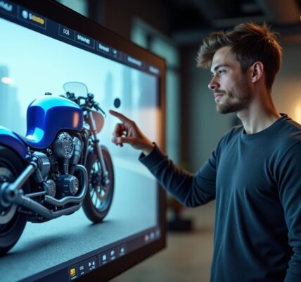 Explorez Votre Style : Simulation 3D pour Essayer Couleurs et Designs de Moto