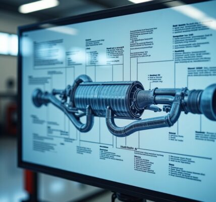 Comprendre le schéma de la ligne d’échappement automobile : fonctions essentielles et composants principaux