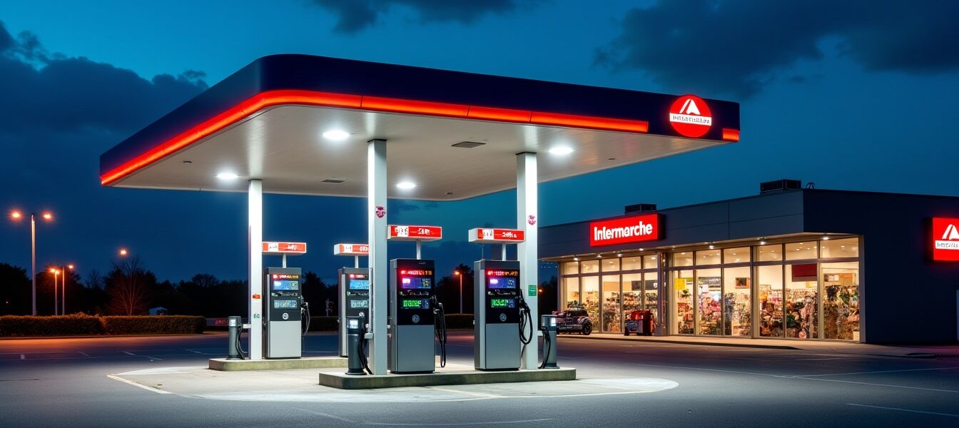 Station-service Intermarché à Caen : tarifs carburants et services disponibles 24h/24