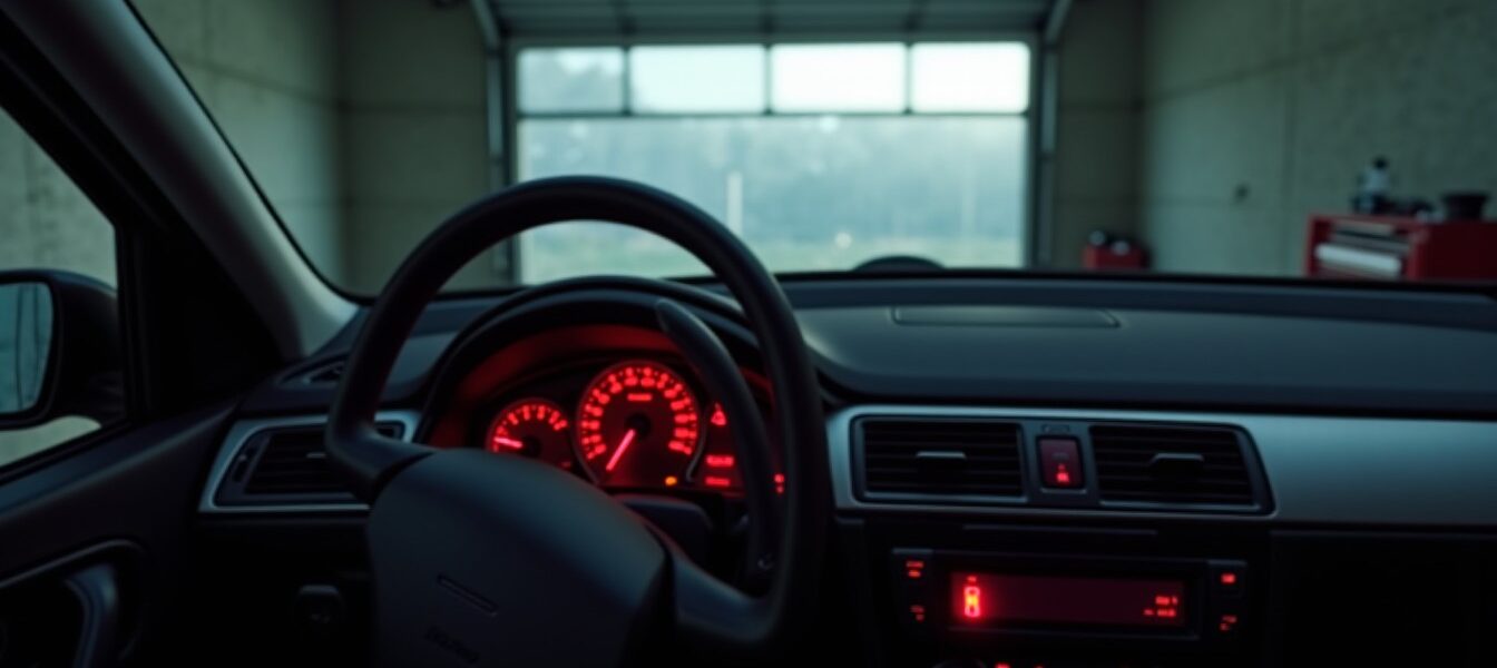 Voyant rouge clignotant sur voiture éteinte : que signifie ce signal et quelles en sont les causes ?