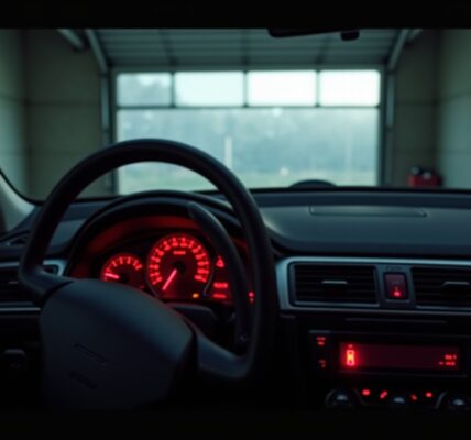 Voyant rouge clignotant sur voiture éteinte : que signifie ce signal et quelles en sont les causes ?